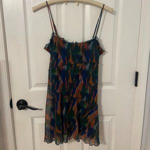 MULTICOLOR MINI DRESS URBAN OUTFITTERS